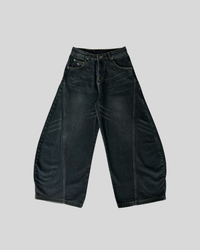 Barrel Jeans Black