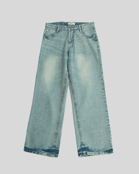 Straight Leg Jeans Ash Blue